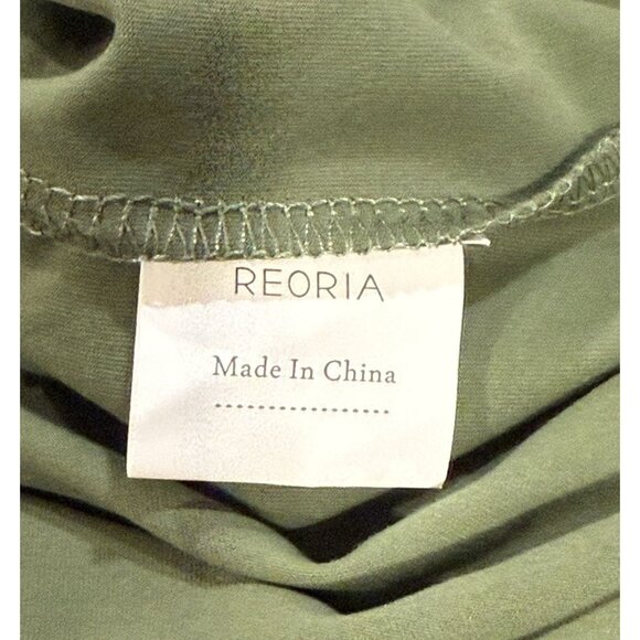 NWT ReoRia Sage Green Sleeveless Bodysuit w/ Shoulder Pads Plus Womens Size 2XL - Picture 6 of 11